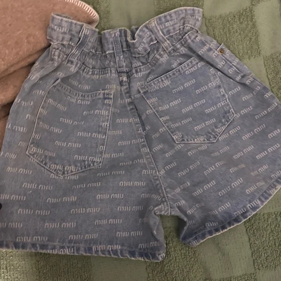 Miu Miu Denim Shorts - Picture 4 of 4